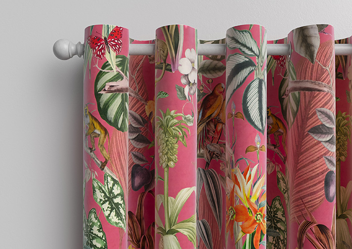 Barbados, Flamingo Pink - Made to Measure Curtain - Image 12